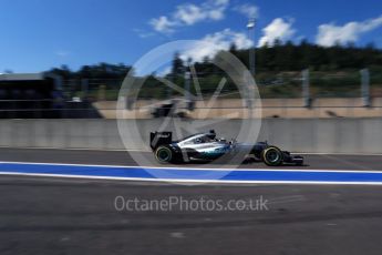 World © Octane Photographic Ltd. Mercedes AMG Petronas W07 Hybrid – Lewis Hamilton. Saturday 27th August 2016, F1 Belgian GP Practice 3, Spa-Francorchamps, Belgium. Digital Ref : 1687LB2D4009