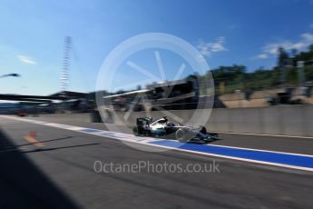 World © Octane Photographic Ltd. Mercedes AMG Petronas W07 Hybrid – Lewis Hamilton. Saturday 27th August 2016, F1 Belgian GP Practice 3, Spa-Francorchamps, Belgium. Digital Ref : 1687LB2D4121
