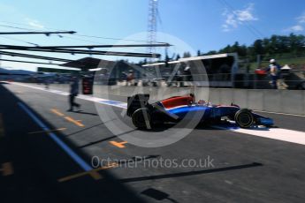 World © Octane Photographic Ltd. Manor Racing MRT05 – Esteban Ocon. Saturday 27th August 2016, F1 Belgian GP Practice 3, Spa-Francorchamps, Belgium. Digital Ref : 1687LB2D4128