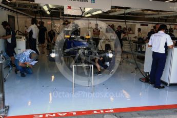 World © Octane Photographic Ltd. Sauber F1 Team C35 – Marcus Ericsson. Saturday 27th August 2016, F1 Belgian GP Practice 3, Spa-Francorchamps, Belgium. Digital Ref : 1687LB2D4142