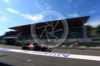 World © Octane Photographic Ltd. Scuderia Toro Rosso STR11 – Daniil Kvyat. Saturday 27th August 2016, F1 Belgian GP Practice 3, Spa-Francorchamps, Belgium. Digital Ref : 1687LB2D4203