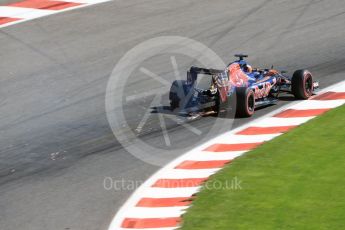 World © Octane Photographic Ltd. Scuderia Toro Rosso STR11 – Daniil Kvyat. Saturday 27th August 2016, F1 Belgian GP Qualifying, Spa-Francorchamps, Belgium. Digital Ref : 1688LB1D0014