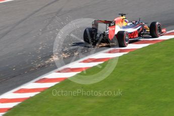World © Octane Photographic Ltd. Red Bull Racing RB12 – Daniel Ricciardo. Saturday 27th August 2016, F1 Belgian GP Qualifying, Spa-Francorchamps, Belgium. Digital Ref : 1688LB1D0138