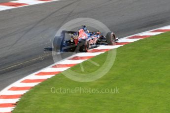 World © Octane Photographic Ltd. Scuderia Toro Rosso STR11 – Carlos Sainz. Saturday 27th August 2016, F1 Belgian GP Qualifying, Spa-Francorchamps, Belgium. Digital Ref : 1688LB1D0289