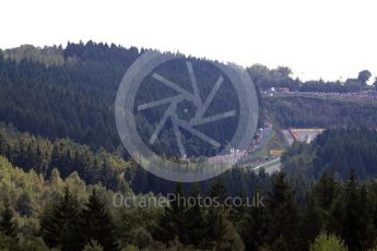 World © Octane Photographic Ltd. Fans at Spa. Saturday 27th August 2016, F1 Belgian GP Qualifying, Spa-Francorchamps, Belgium. Digital Ref : 1688LB1D0369