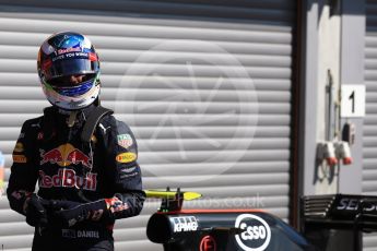 World © Octane Photographic Ltd. Red Bull Racing RB12 – Daniel Ricciardo. Saturday 27th August 2016, F1 Belgian GP Qualifying, Spa-Francorchamps, Belgium. Digital Ref : 1688LB1D0451