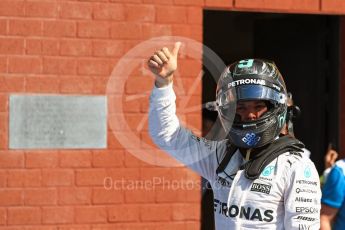 World © Octane Photographic Ltd. Mercedes AMG Petronas W07 Hybrid – Nico Rosberg. Saturday 27th August 2016, F1 Belgian GP Qualifying, Spa-Francorchamps, Belgium. Digital Ref : 1688LB1D0467