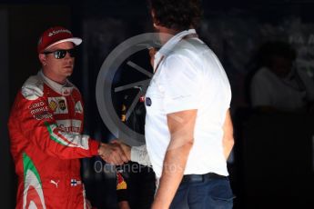 World © Octane Photographic Ltd. Scuderia Ferrari SF16-H – Kimi Raikkonen. Saturday 27th August 2016, F1 Belgian GP Qualifying, Spa-Francorchamps, Belgium. Digital Ref : 1688LB1D0484