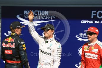 World © Octane Photographic Ltd. Mercedes AMG Petronas W07 Hybrid – Nico Rosberg, Red Bull Racing RB12 – Max Verstappen and Scuderia Ferrari SF16-H – Kimi Raikkonen. Saturday 27th August 2016, F1 Belgian GP Qualifying, Spa-Francorchamps, Belgium. Digital Ref : 1688LB1D0492