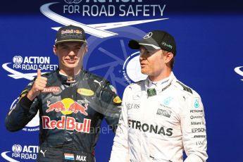 World © Octane Photographic Ltd. Mercedes AMG Petronas W07 Hybrid – Nico Rosberg, Red Bull Racing RB12 – Max Verstappen. Saturday 27th August 2016, F1 Belgian GP Qualifying, Spa-Francorchamps, Belgium. Digital Ref : 1688LB1D0544