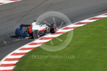 World © Octane Photographic Ltd. Haas F1 Team VF-16 - Esteban Gutierrez. Saturday 27th August 2016, F1 Belgian GP Qualifying, Spa-Francorchamps, Belgium. Digital Ref : 1688LB1D9716