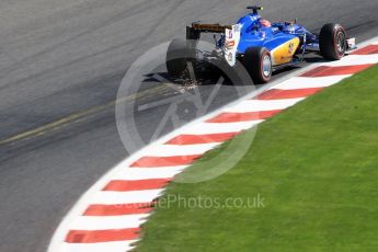 World © Octane Photographic Ltd. Sauber F1 Team C35 – Felipe Nasr. Saturday 27th August 2016, F1 Belgian GP Qualifying, Spa-Francorchamps, Belgium. Digital Ref : 1688LB1D9913