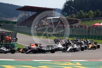 World © Octane Photographic Ltd. McLaren Honda MP4-31 – Jenson Button. Sunday 28th August 2016, F1 Belgian GP Race, Spa-Francorchamps, Belgium. Digital Ref : 1692LB1D2519