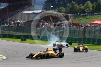 World © Octane Photographic Ltd. Renault Sport F1 Team RS16 – Jolyon Palmer. Sunday 28th August 2016, F1 Belgian GP Race, Spa-Francorchamps, Belgium. Digital Ref : 1692LB1D2683