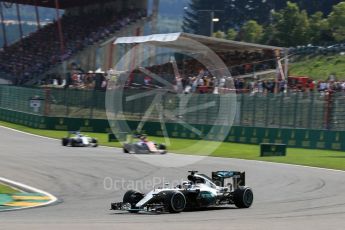World © Octane Photographic Ltd. Mercedes AMG Petronas W07 Hybrid – Lewis Hamilton. Sunday 28th August 2016, F1 Belgian GP Race, Spa-Francorchamps, Belgium. Digital Ref : 1692LB1D2697