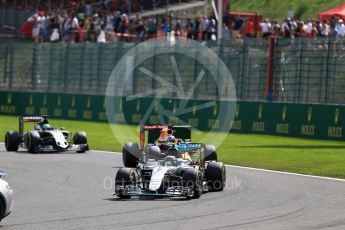 World © Octane Photographic Ltd. Mercedes AMG Petronas W07 Hybrid – Nico Rosberg. Sunday 28th August 2016, F1 Belgian GP Race, Spa-Francorchamps, Belgium. Digital Ref : 1692LB2D4936