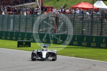 World © Octane Photographic Ltd. Mercedes AMG Petronas W07 Hybrid – Lewis Hamilton. Sunday 28th August 2016, F1 Belgian GP Race, Spa-Francorchamps, Belgium. Digital Ref : 1692LB2D4952