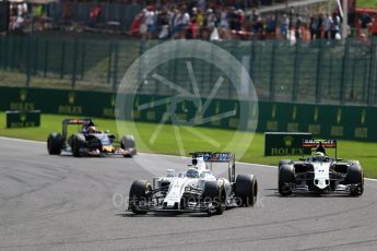 World © Octane Photographic Ltd. Williams Martini Racing, Williams Mercedes FW38 – Felipe Massa. Sunday 28th August 2016, F1 Belgian GP Race, Spa-Francorchamps, Belgium. Digital Ref : 1692LB2D4956