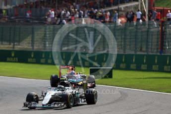 World © Octane Photographic Ltd. Mercedes AMG Petronas W07 Hybrid – Nico Rosberg. Sunday 28th August 2016, F1 Belgian GP Race, Spa-Francorchamps, Belgium. Digital Ref : 1692LB2D4994