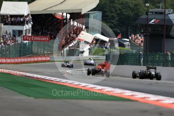 World © Octane Photographic Ltd. Sahara Force India VJM09. Sunday 28th August 2016, F1 Belgian GP Race, Spa-Francorchamps, Belgium. Digital Ref : 1692LB2D5080