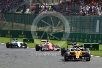 World © Octane Photographic Ltd. Renault Sport F1 Team RS16 – Jolyon Palmer. Sunday 28th August 2016, F1 Belgian GP Race, Spa-Francorchamps, Belgium. Digital Ref : 1692LB2D5211