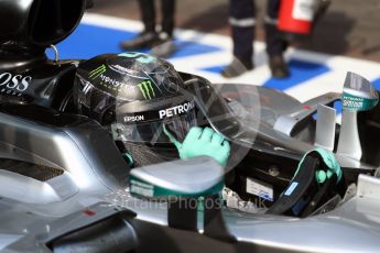 World © Octane Photographic Ltd. Mercedes AMG Petronas – Nico Rosberg. Sunday 28th August 2016, F1 Belgian GP Race Podium, Spa-Francorchamps, Belgium. Digital Ref : 1693LB1D2737