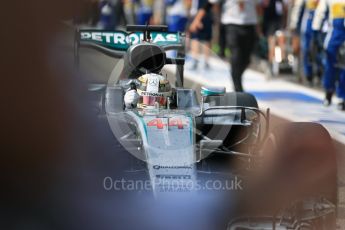 World © Octane Photographic Ltd. Mercedes AMG Petronas – Lewis Hamilton. Sunday 28th August 2016, F1 Belgian GP Race Podium, Spa-Francorchamps, Belgium. Digital Ref : 1693LB1D2749