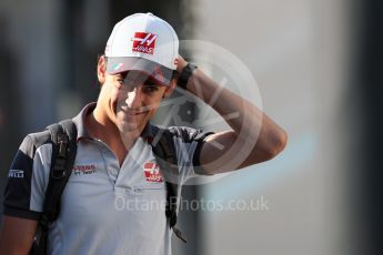 World © Octane Photographic Ltd. Haas F1 Team VF-16 - Esteban Gutierrez. Saturday 27th August 2016, F1 Belgian GP Paddock, Spa-Francorchamps, Belgium. Digital Ref :1686LB1D8636