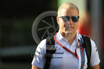 World © Octane Photographic Ltd. Williams Martini Racing, Williams Mercedes FW38 – Valtteri Bottas. Saturday 27th August 2016, F1 Belgian GP Paddock, Spa-Francorchamps, Belgium. Digital Ref :1686LB1D8645