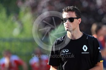 World © Octane Photographic Ltd. Renault Sport F1 Team RS16 – Jolyon Palmer. Saturday 27th August 2016, F1 Belgian GP Paddock, Spa-Francorchamps, Belgium. Digital Ref :1686LB1D8656