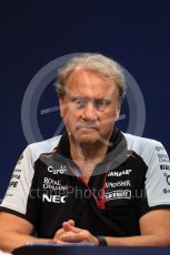 World © Octane Photographic Ltd. F1 Belgian GP FIA Personnel Press Conference, Spa-Francorchamps, Belgium. Friday 26th August 2016. Robert Fernley- Sahara Force India Deputy Team Principal. Digital Ref : 1684LB1D7812
