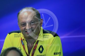 World © Octane Photographic Ltd. F1 Belgian GP FIA Personnel Press Conference, Spa-Francorchamps, Belgium. Friday 26th August 2016. Frederic Vasseur – Renault Sport F1 Team - Team Principal. Digital Ref : 1684LB1D7929