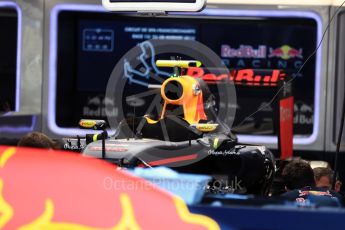 World © Octane Photographic Ltd. Red Bull Racing RB12. Thursday 25th August 2016, F1 Belgian GP Pit Lane, Spa-Francorchamps, Belgium. Digital Ref : 1677LB1D5485