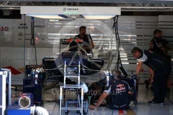 World © Octane Photographic Ltd. Scuderia Toro Rosso STR11. Thursday 25th August 2016, F1 Belgian GP Pit Lane, Spa-Francorchamps, Belgium. Digital Ref : 1677LB1D5560