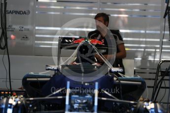 World © Octane Photographic Ltd. Scuderia Toro Rosso STR11. Thursday 25th August 2016, F1 Belgian GP Pit Lane, Spa-Francorchamps, Belgium. Digital Ref : 1677LB1D5566