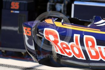 World © Octane Photographic Ltd. Scuderia Toro Rosso STR11. Thursday 25th August 2016, F1 Belgian GP Pit Lane, Spa-Francorchamps, Belgium. Digital Ref : 1677LB1D5573