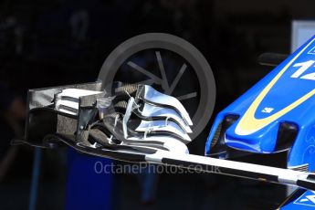 World © Octane Photographic Ltd. Sauber F1 Team C35. Thursday 25th August 2016, F1 Belgian GP Pit Lane, Spa-Francorchamps, Belgium. Digital Ref : 1677LB1D5576