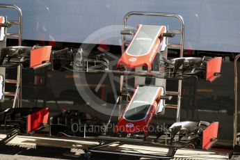 World © Octane Photographic Ltd. Haas F1 Team VF-16. Thursday 25th August 2016, F1 Belgian GP Pit Lane, Spa-Francorchamps, Belgium. Digital Ref : 1677LB1D5632