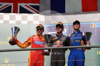World © Octane Photographic Ltd. Prema Racing - GP2/11 – Pierre Gasly, Racing Engineering - GP2/11 – Jordan King and DAMS - GP2/11 – Alex Lynn. Saturday 27th August 2016, GP2 Race 1, Spa-Francorchamps, Belgium. Digital Ref : 1682LB1D0852