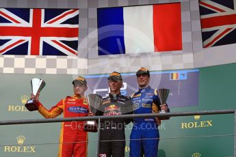 World © Octane Photographic Ltd. Prema Racing - GP2/11 – Pierre Gasly, Racing Engineering - GP2/11 – Jordan King and DAMS - GP2/11 – Alex Lynn. Saturday 27th August 2016, GP2 Race 1, Spa-Francorchamps, Belgium. Digital Ref : 1682LB1D0867