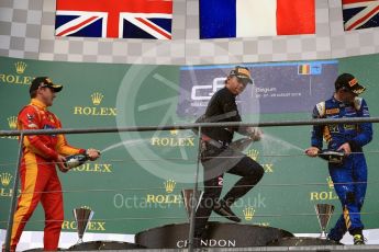 World © Octane Photographic Ltd. Prema Racing - GP2/11 – Pierre Gasly, Racing Engineering - GP2/11 – Jordan King and DAMS - GP2/11 – Alex Lynn. Saturday 27th August 2016, GP2 Race 1, Spa-Francorchamps, Belgium. Digital Ref : 1682LB1D0879