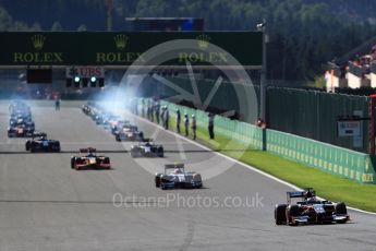 World © Octane Photographic Ltd. Rapax - GP2/11 – Gustav Malja. Sunday 28th August 2016, GP2 Race 2, Spa-Francorchamps, Belgium. Digital Ref : 1690LB1D1597 1690LB1D1597