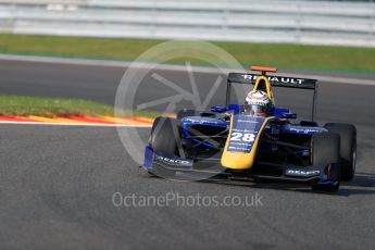 World © Octane Photographic Ltd. DAMS - GP3/16 – Kevin Joerg. Friday 26th August 2016, GP3 Practice, Spa-Francorchamps, Belgium. Digital Ref : 1685LB1D8102