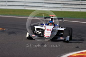 World © Octane Photographic Ltd. Koiranen GP - GP3/16 – Matevos Isaakyan. Friday 26th August 2016, GP3 Practice, Spa-Francorchamps, Belgium. Digital Ref : 1685LB1D8290