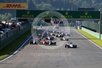 World © Octane Photographic Ltd. Koiranen GP - GP3/16 – Matevos Isaakyan. Sunday 28th August 2016, GP3 Race 2, Spa-Francorchamps, Belgium. Digital Ref : 1689LB1D1115