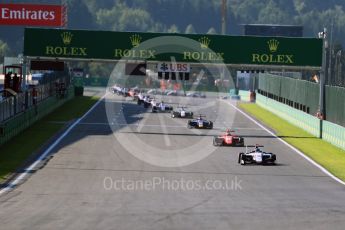 World © Octane Photographic Ltd. Koiranen GP - GP3/16 – Matevos Isaakyan. Sunday 28th August 2016, GP3 Race 2, Spa-Francorchamps, Belgium. Digital Ref : 1689LB1D1201