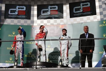 World © Octane Photographic Ltd. ART Grand Prix – GP3/16 – Charles Leclerc, Arden International – GP3/16 – Jake Dennis and Grand Prix – GP3/16 – Nyck de Vries. Saturday 27th August 2016, GP3 Race 1, Spa-Francorchamps, Belgium. Digital Ref : 1683LB1D0948