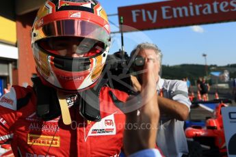 World © Octane Photographic Ltd. ART Grand Prix – GP3/16 – Charles Leclerc. Saturday 27th August 2016, GP3 Race 1, Spa-Francorchamps, Belgium. Digital Ref : 1683LB2D4271