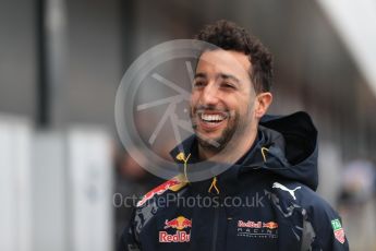 World © Octane Photographic Ltd. Red Bull Racing RB12 – Daniel Ricciardo. Sunday 10th July 2016, F1 British GP Drivers Parade, Silverstone, UK. Digital Ref :