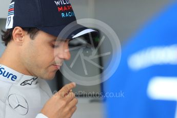 World © Octane Photographic Ltd. Williams Martini Racing, Williams Mercedes FW38 – Felipe Massa. Saturday 9th July 2016, F1 British GP Practice 3, Silverstone, UK. Digital Ref : 1625LB1D2939